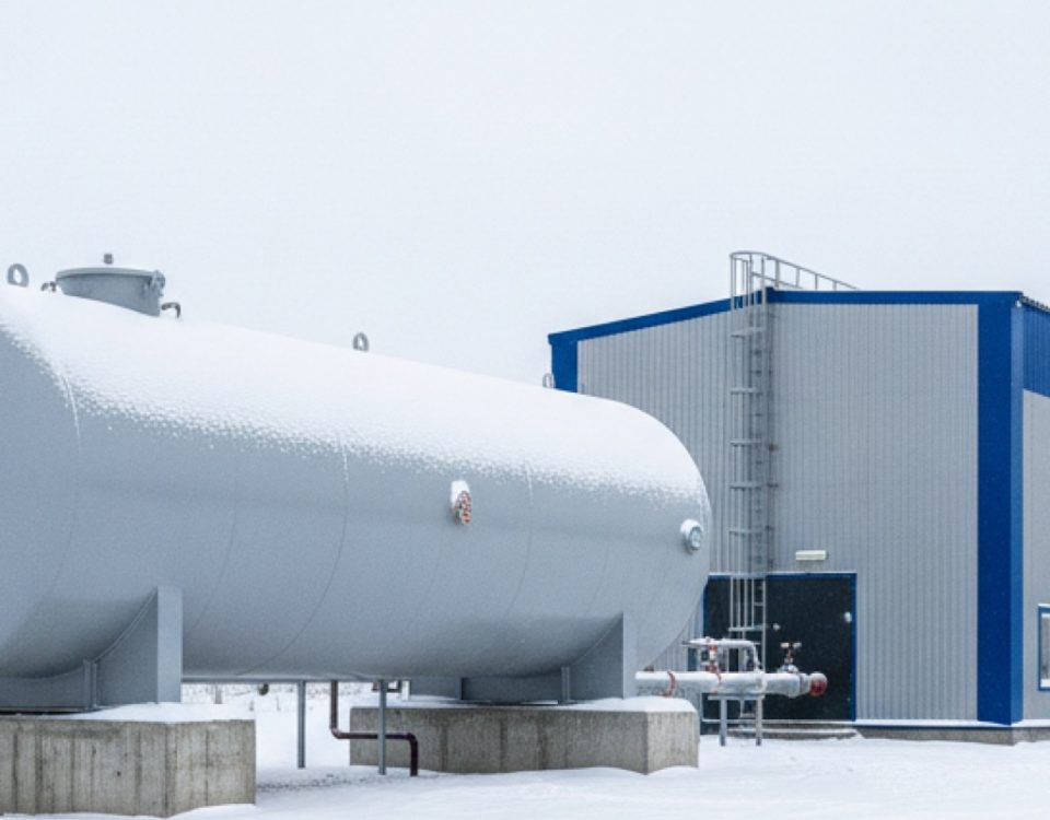 Автономная газификация котельной — газгольдер СУГ