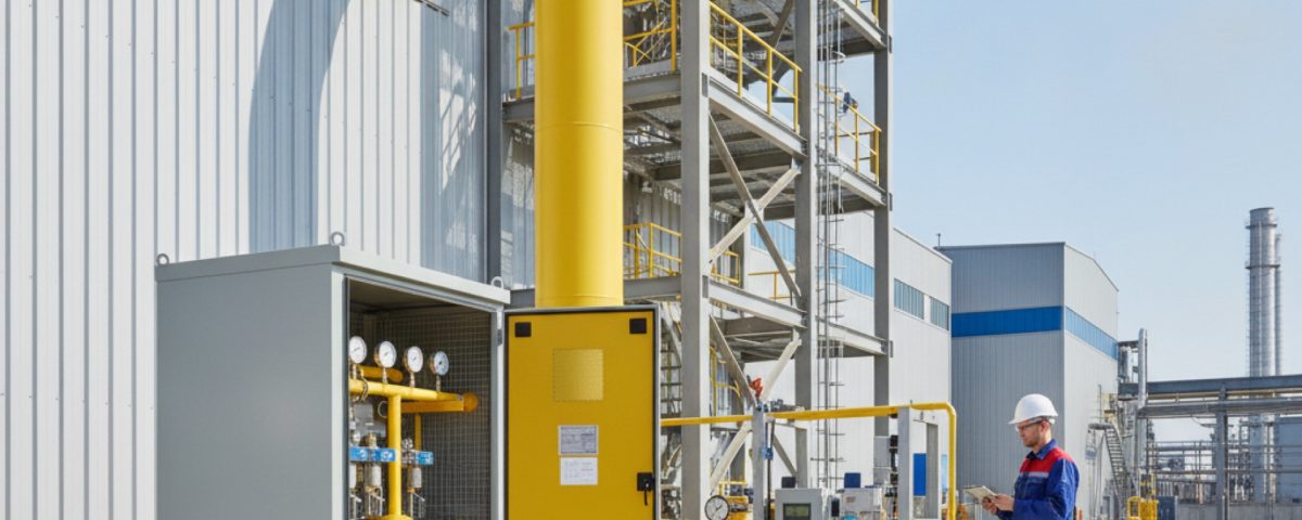 Газоснабжение котельной: проект газопровода, ГРПШ и согласование