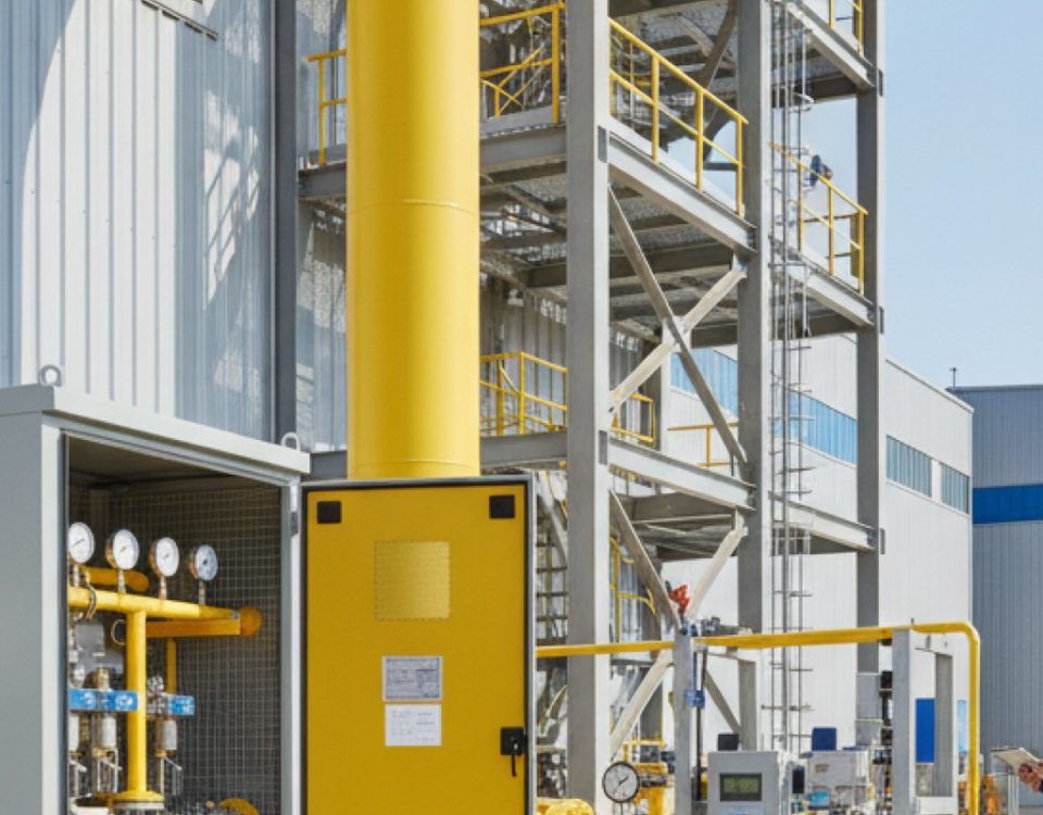 Газоснабжение котельной: проект газопровода, ГРПШ и согласование